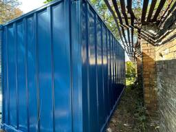 Морські контейнери 20 футів під склад, гараж, битовку на дачу, вандалостійкий сталь 3мм