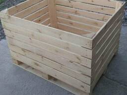 Деревянный Контейнер яблочный из твёрдых пород дерева