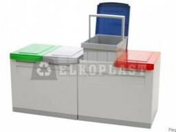 Контейнера (урны) для раздельного сбора мусора "Ecomodul".