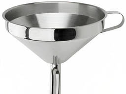 Конусная лейка сливная воронка на банку из нержавеющей стали диаметр 15 см Уценка