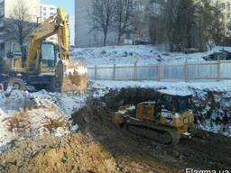 Копання котловану , траншей, разработка грунта, рытье котлов