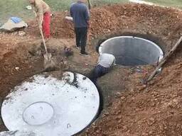 Копка колодязів, каналізації, монтаж з/б кілець!