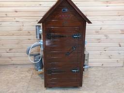 Коптильня з функцією конвекції в металі з парогенератором на 215л