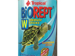 Корм для земноводных и водных черепах Tropical Biorept W 1000 мл/300 г (11366)