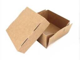 Коробка Суши Бокс 1 ролл крафт