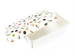 Коробка Суши Бокс 2 рола с дизайном