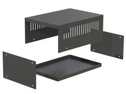 Корпус металлический MiBox MB-45 (Ш155 Г220 В90) черный