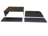 Корпус металлический MiBox MB-40 (Ш304 Г230 В100) черный - фото 1