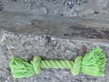 Кость собачья из верёвки длиной 40 см. - фото 3