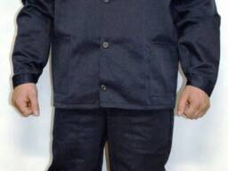 Костюм робочий, тк. грета з помаранчевою кокеткою