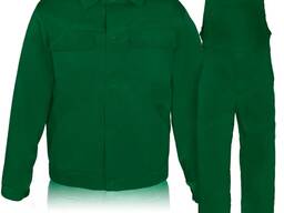 Костюм робочий зеленого кольору, арт.09911