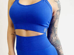 Костюм для фітнесу жіночий Lilafit Синій M (LFS000062)