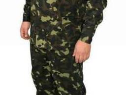 Костюм камуфлированный рабочий камуфляж Лес, куртка, брюки