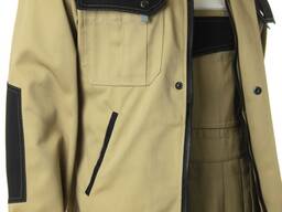 Костюм рабочий бежевый с черным