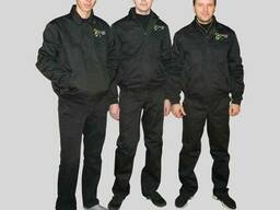 Костюм рабочий черный