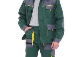 Костюм рабочий ГЕКОН ( куртка и брюки ) зеленый