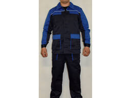 Костюм робочий чорно синій