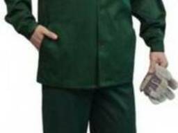 Костюм рабочий зеленого цвета тк. Грета