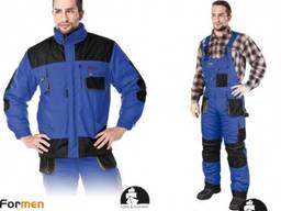 Костюм рабочий зимний LEBER &amp; HOLLMAN LH FMNW B J NBS.65% полиэфир, 35% хлопок. Синий