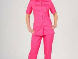Костюм женский медицинский, куртка и брюки для медсестры