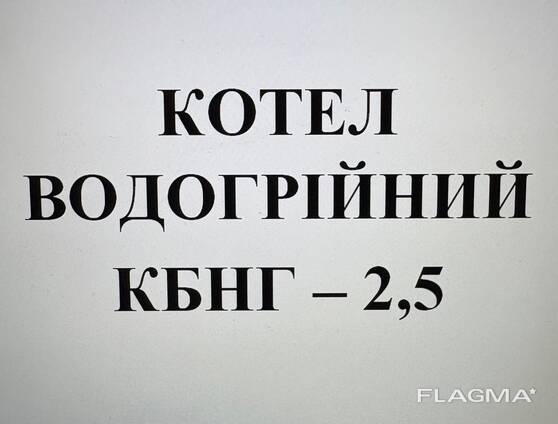 Котел КБНГ-2,5