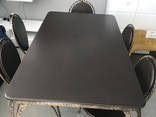 Кований набір меблів; стіл та 6 стільців - фото 1