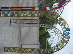 Кованые беседки.