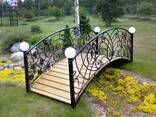 Кованые беседки, лавочки, мостики. - фото 1