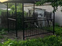 Кованые и сварные беседки . Изготовление металлоконструкций