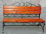 Кованые лавочки - фото 1
