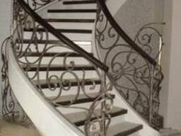 Кованые лестницы. Сварные лестницы. Винтовые лестницы. Буча