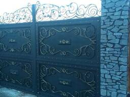 Кованые ворота Запорожье