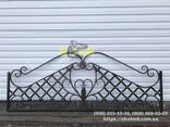 Ковка, забор, художественная ковка, кованый забор - фото 3