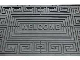 Коврик "Welcome" резиновый 46 x 75