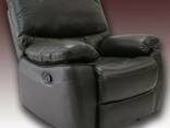 Кожаный диван, Диван, Кресло-реклайнер, Кожаные диваны, Комп - фото 3