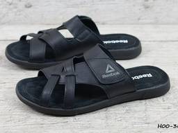 Кожаные шлёпанцы Reebok