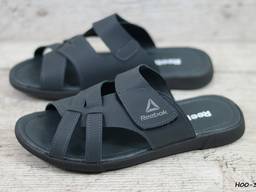 Кожаные шлёпанцы Reebok