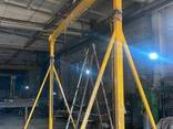 Козловий кран електричний мобільний 3,0т, 4м — кран-балка, тельфер, монтаж під ключ - фото 3