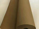 Крафт папір пакувальний рулон 84 см*80 метрів, пл. 70 г/м2, коричневий обгортковий. .. - фото 2