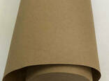 Крафт папір пакувальний рулон 84 см*70 метрів, пл. 70 г/м2, коричневий обгортковий. .. - фото 2