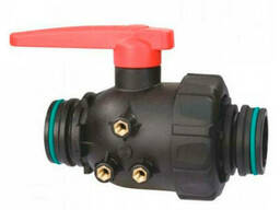 Кран 2-х ходовой под муфту с вилкой Т7 G2' Arag, Италия