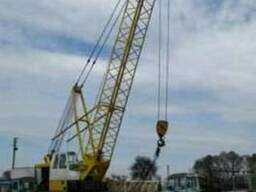 Кран на пневмоходу