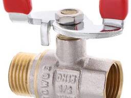 Кран шаровый Waterpro 1/2" ГШБ (стальная бабочка) (WP2907)