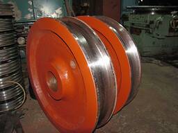 Крановые колеса - изготовление, сорбитизация, ремонт.