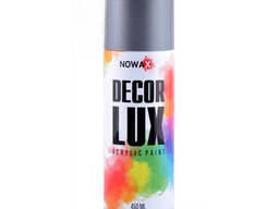 Краска акриловая Nowax Spray 450мл серебро-серый (Silver Серый/RAL9022)
