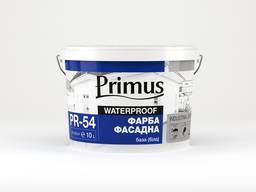 Краска фасадная акрилова Primus PR-54. база (белая) 20л