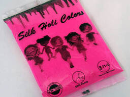 Краска Холи органическая Розовая, 100 грамм, Индия