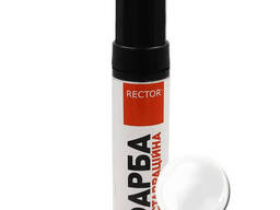 Краска - карандаш реставрационная Rector 12 мл Ярко-белая (для дерева, металла...