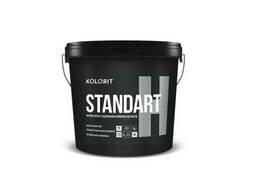 Краска высокоукрывистая Kolorit Standart H интерьерная 9