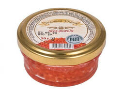 Красная икра форели Золотая унция 50 грамм С/Б